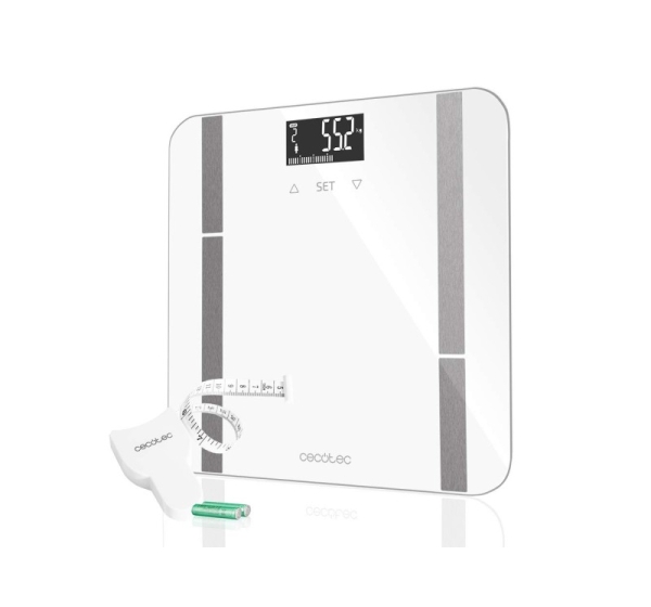 Cecotec | Smart Bathroom Scale | Surface Precision 9400 Full Healthy | Maximum weight (capacity) 180 kg | Accuracy 100 g | White