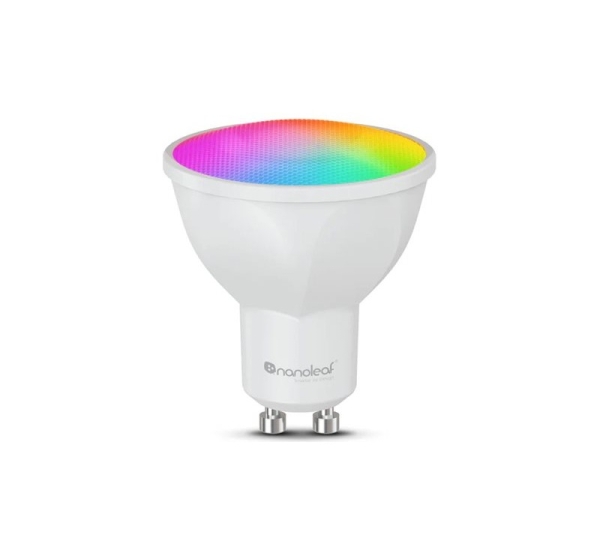Nanoleaf Essentials Matter Wi-Fi Smart Bulb | GU10 | 5 W | RGBCW | Bluetooth, Thread