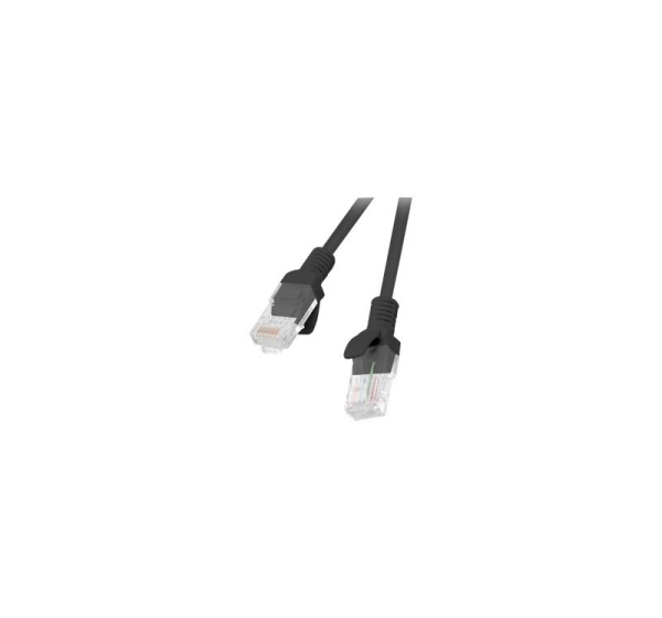 Lanberg Patchcord CAT.6 UTP fluke passed PCU6-10CC-0025-BK 0.25 m