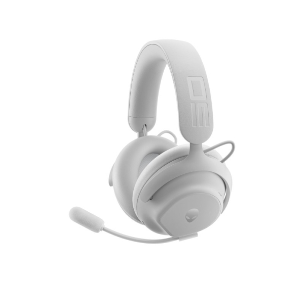 Dell Gaming Headset | Alienware Pro | Bluetooth | Over-Ear | Microphone | Lunar Light | Noise canceling | Wireless