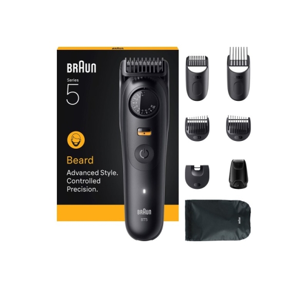 Braun Beard Trimmer | Series 5 BT5560 | Cordless | Number of length steps 40