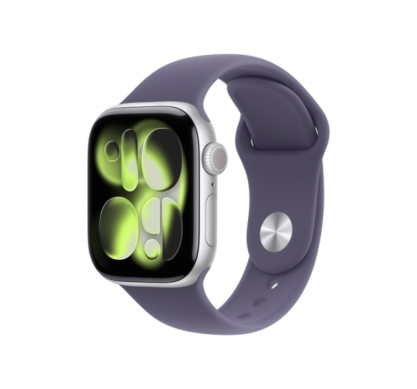 Apple Watch Series 11 GPS + Cellular 42mm Space Grey Aluminium Case with Black Sport Band - S/M | Apple