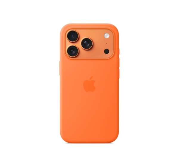 Apple Case with MagSafe | Apple | iPhone 17 Pro | Silicone | Orange