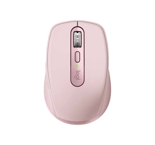 Logitech | Mouse | MX Anywhere 3S | Wireless | Bluetooth | Pink