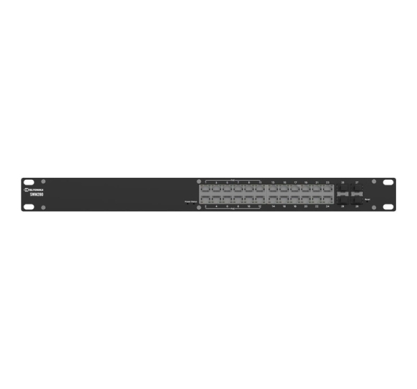 Teltonika Managed PoE+ switch 12x PoE+& 12 x Gigabit Ethernet ports PROFINET and MRP support | Teltonika