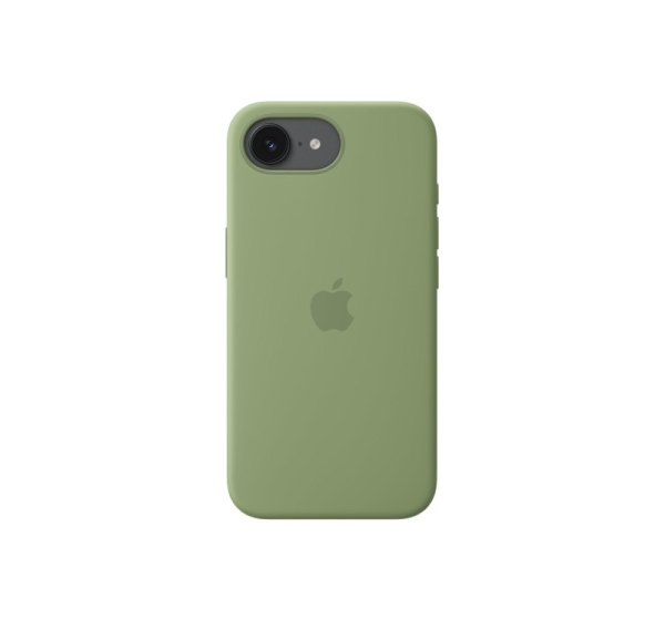 Apple iPhone 17e Silicone Case with MagSafe – Light Moss | Apple