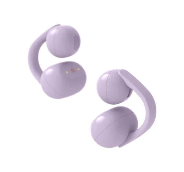 Sony | Earbuds | LinkBuds WF-LC900 Clip | Bluetooth | Open-Ear | Lavender | Wireless