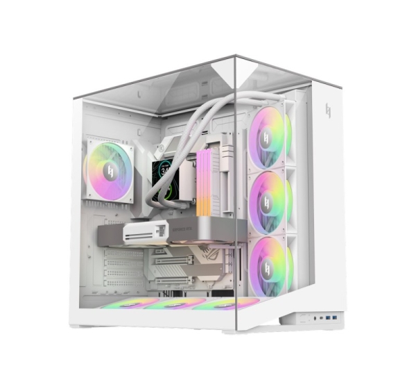 Gamemax Case | NEX C56 VC WH | ATX