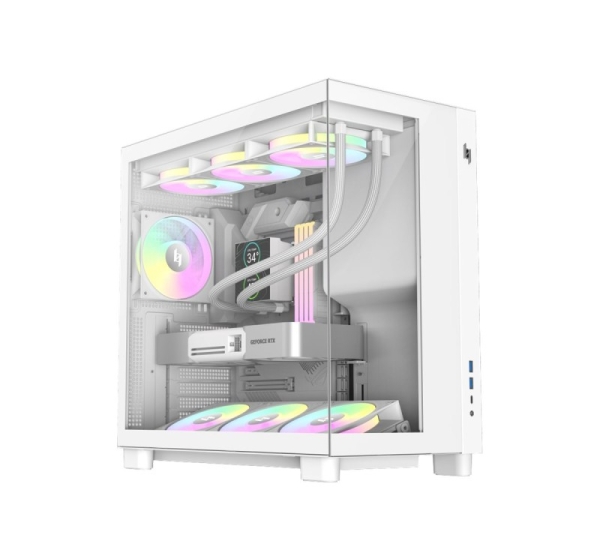 Gamemax Case | NEX C53 WH | ATX/BTF