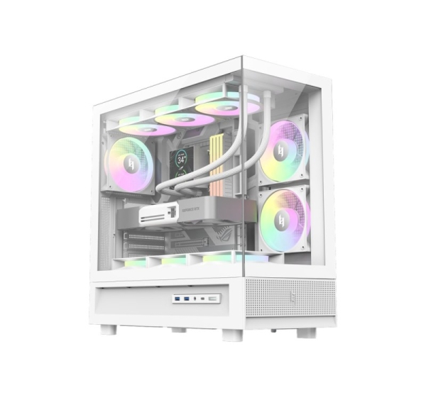 Gamemax Case | NEX C51 WH | ATX/BTF