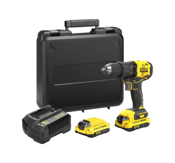 Stanley 18V V20 Brushless Drill Driver - 2.0Ah Kit SFMCD710D2K-QW 18 V