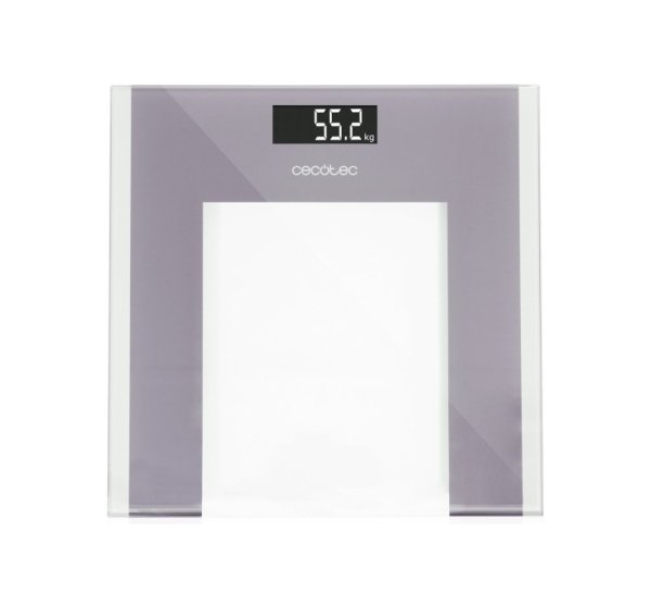 Cecotec Bathroom Scales | Surface Precision Healthy | Maximum weight (capacity) 180 | Grey/Transparent