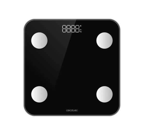 Cecotec Bathroom Scales | Surface Precision Smart | Maximum weight (capacity) 180 kg | Black