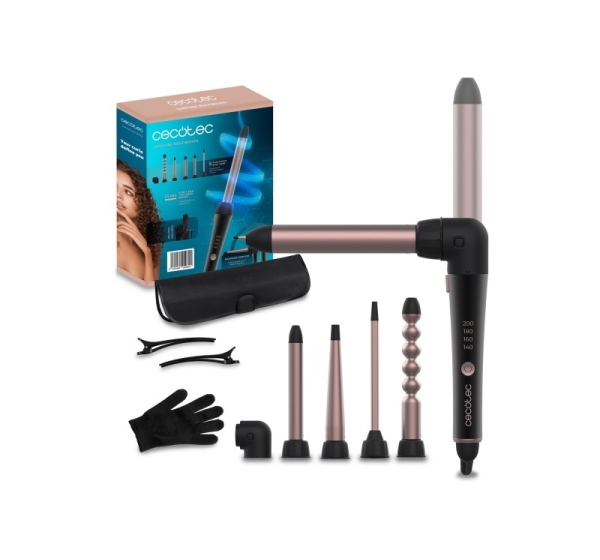 Cecotec Hair Curler SurfCare MultiWaves Multi-head Ceramic heating system Temperature (min) 140 °C