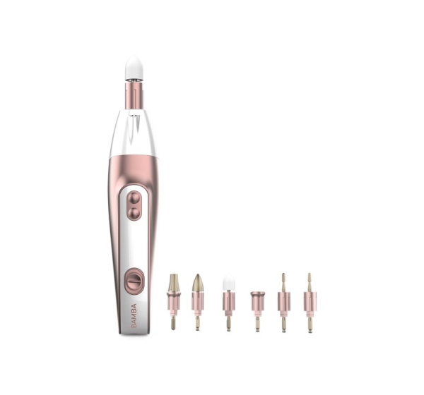 Cecotec Electric Manicure and Pedicure Set | PinkyCare 700 Perfect Nails | Nail Drill | Pink/White