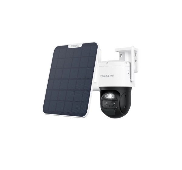 Reolink 4K Dual-Lens Wi-Fi 6 Battery-Powered Security Camera withSolar Panel 2 Trackmix Series B770 PTZ 2.8mm/F1.6