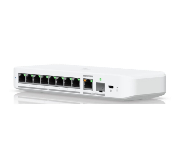 Ubiquiti Flex 2.5G Flexible, 8-port 2.5 GbE switch Desktop