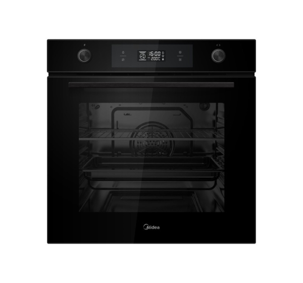 Midea MBON5M90E6-BK Oven, Built-in, Electric, Width 59.5 cm, Touch Display, Black | Midea