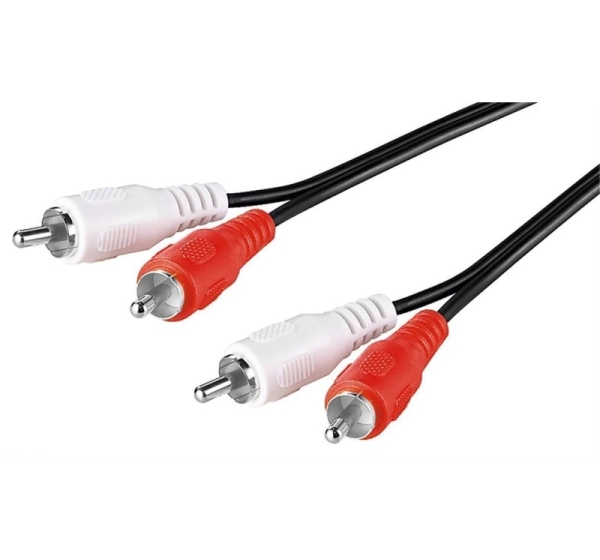 Goobay Stereo RCA cable 2x RCA 50030 2 RCA male (audio left/right)