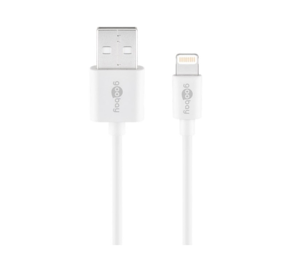 Goobay Lightning USB charging and sync cable 54600 USB-C to Lightning Apple Lightnin male (8-pin)