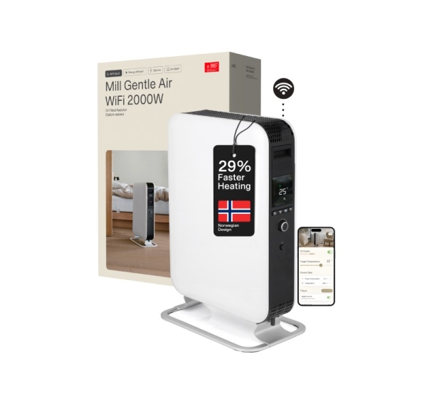 Mill Heater OIL2000WIFI3 GEN3 Oil Filled Radiator