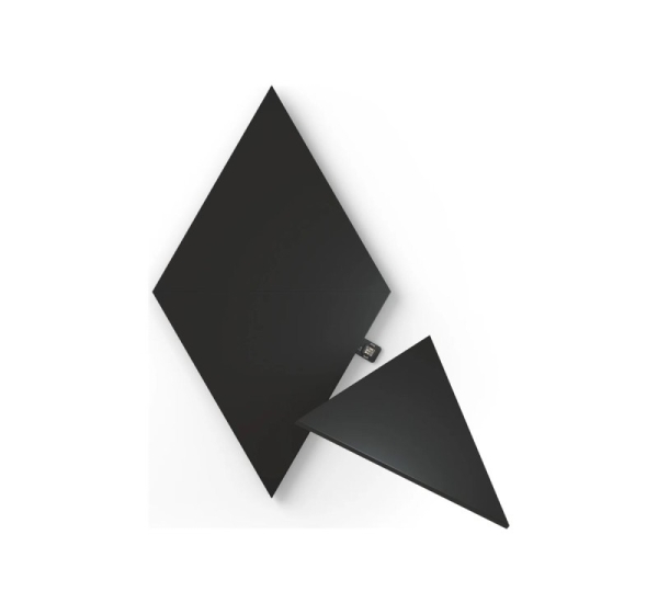 Nanoleaf | Shapes Black Triangles Expansion Pack (3 panels) | 42 W | WiFi