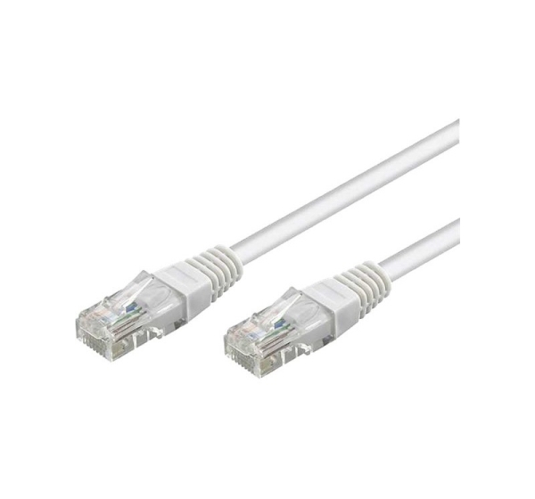 Patch Cable | 68637 CAT 6 U/UTP | PVC AWG 24/7 | Cable length: 5 m | White