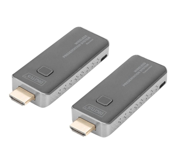 Digitus Click and Present Mini, Wireless Presentation System | DS-55319 | Black