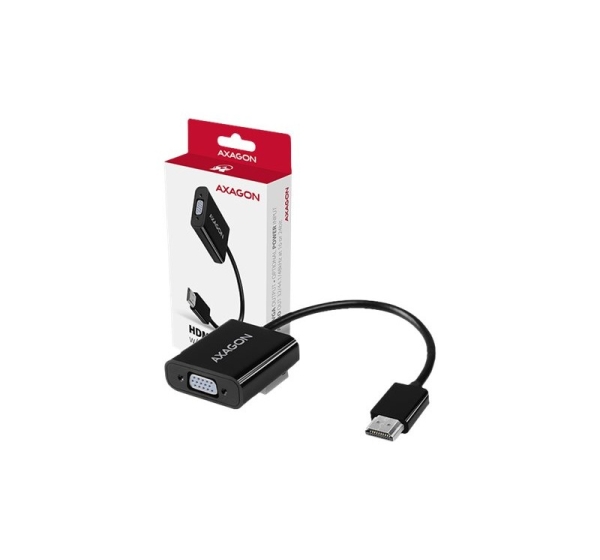 AXAGON | Active converter | HDMI to VGA | 0.15 m
