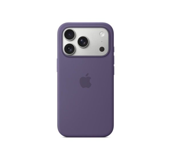 Apple iPhone 17 Pro Silicone Case with MagSafe – Purple Fog | Apple