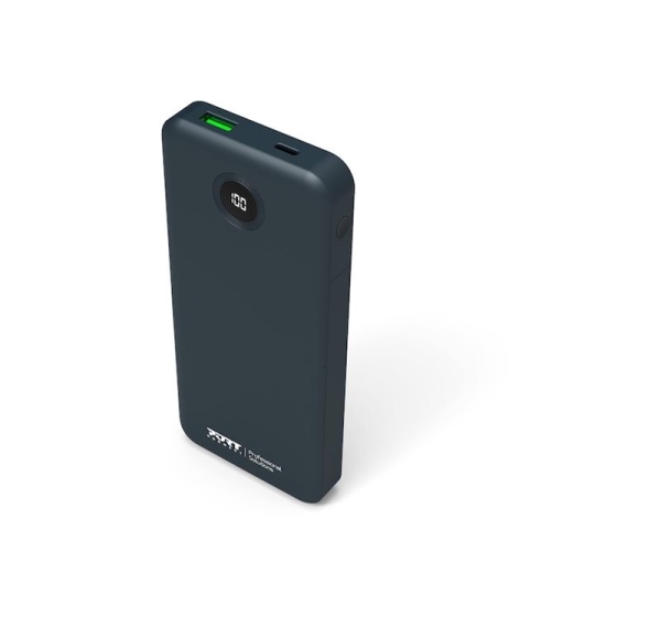 PORT CONNECT External battery 2 X USB-C PD | 10000 mAh | Blue