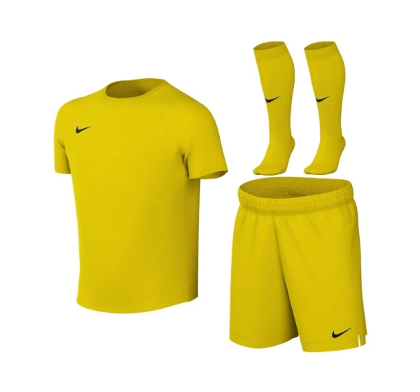 Komplet sportowy dla małych dzieci Nike Dri-Fit Park VIII żółty HV8260 719 XL