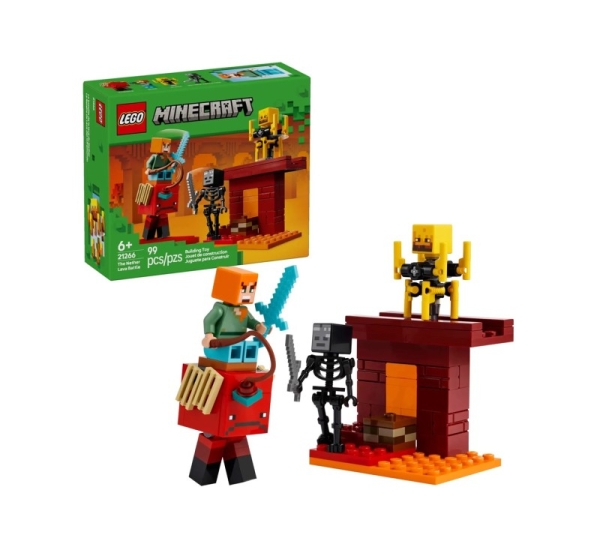 LEGO MINECRAFT 21266 The Nether Lava Battle