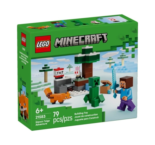LEGO MINECRAFT 21583 Steve's Taiga Adventure