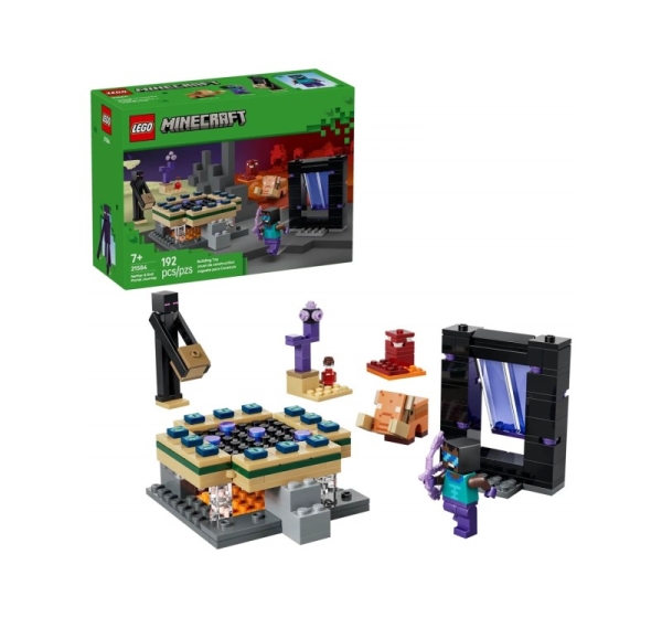 LEGO MINECRAFT 21584 Nether and End Portal Journey