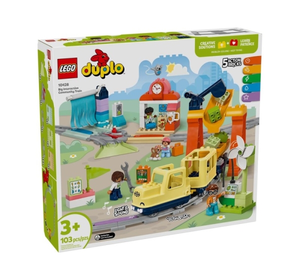 LEGO DUPLO 10428 Big Interactive Community Train