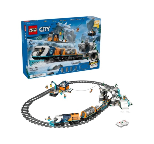 LEGO CITY 60470 Explorers Artic Polar Express Train
