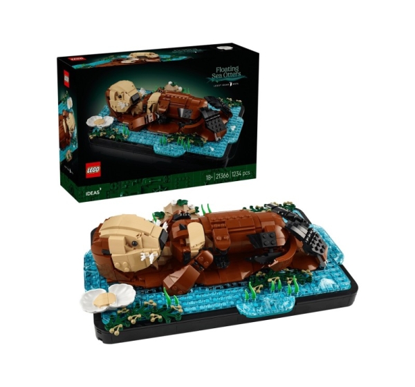 LEGO IDEAS 21366 Floating Sea Otters