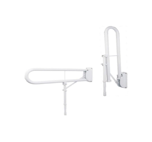 GRAB BAR HD-05, FOLDING, 76 CM, WHITE