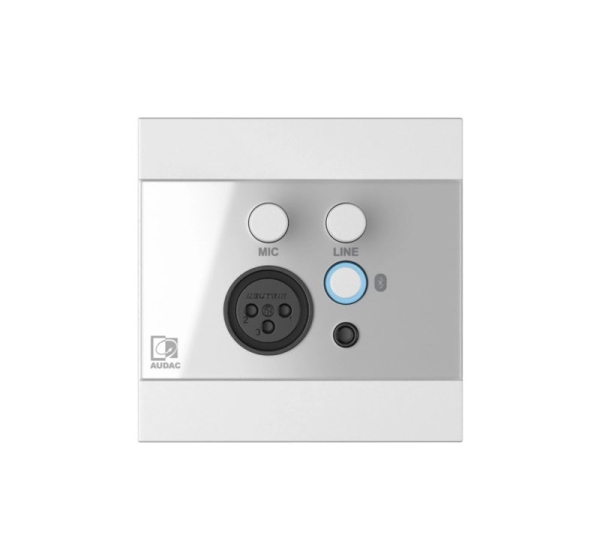 AUDAC WP225/W audio converter Steel, White