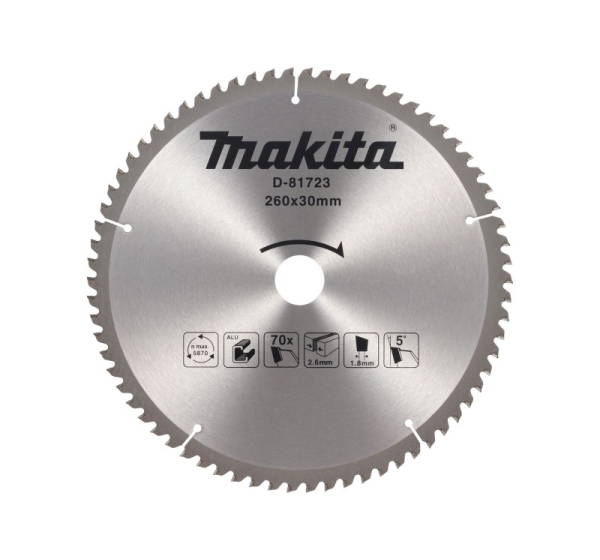 MAKITA PIŁA TARCZOWA 260x30x70z