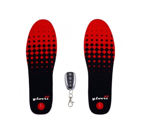 Glovii GW2M shoe insole Unisex All Black