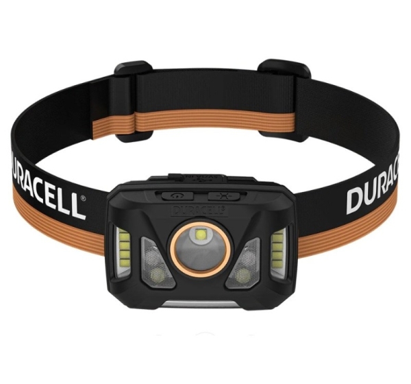 Duracell DH1000R Headlamp black, orange