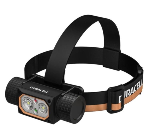 Duracell DH2000R Gift Box Headlamp black, orange