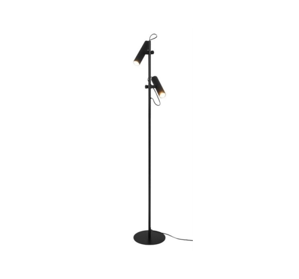 FLOOR LIGHT ICEL 2XGU10 BLACK