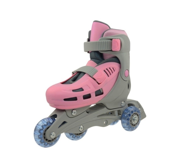 INLINE SKATE TRISKATE SIZEXS 27-30 PINK