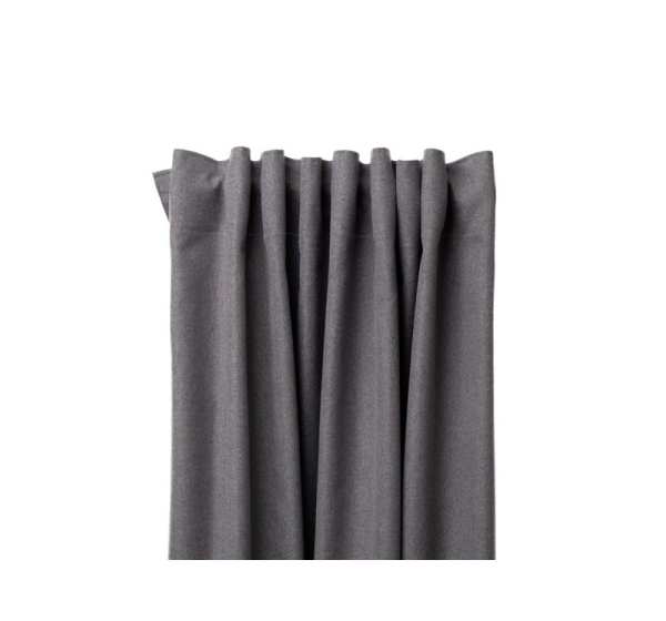 CURTAIN DOLLY W538811-9 140X260 D.GREY N