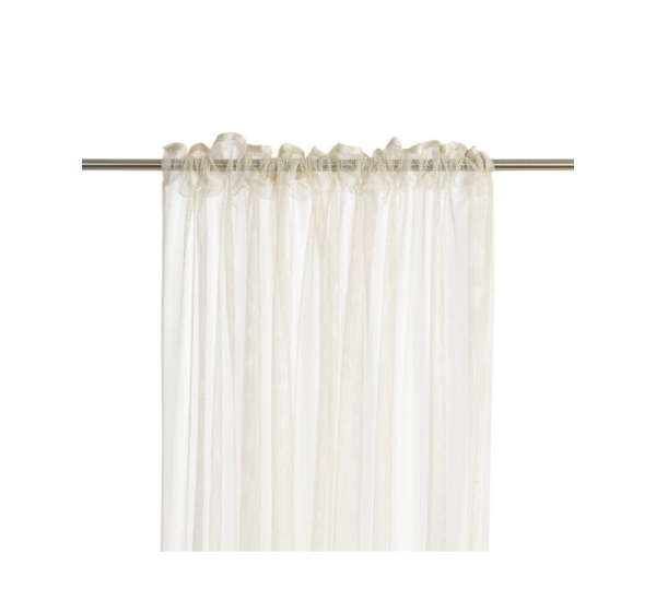 CURTAIN MUDANYA (CREAM) 280X260 D