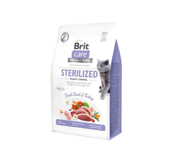 BRIT Care Sterilized Weight Control - dry cat food - 7 kg