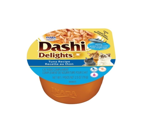 INABA Dashi Delights Tuna recipe - wet cat food - 70g